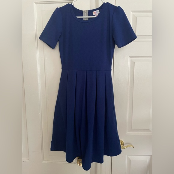 LULAROE fit and flair dress with pockets Sz S - Picture 2 of 2